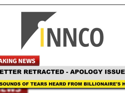 INNCO Issues Retraction and Apology Image