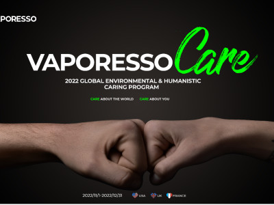 VAPORESSO Launched Corporate Social Responsibility Campaign This Winter Image