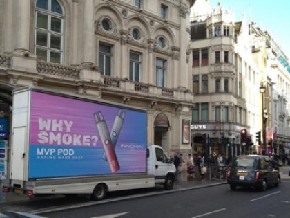 Innokin’s “Why Smoke?” vaping campaign hits the streets of London Image