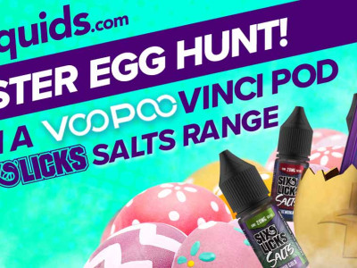 Easter Egg Hunt: Win a Brand New VOOPOO Vinci Pod & Full Range of Six Licks Salts Image