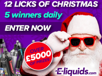 E-liquids.com 12 licks of Christmas Image