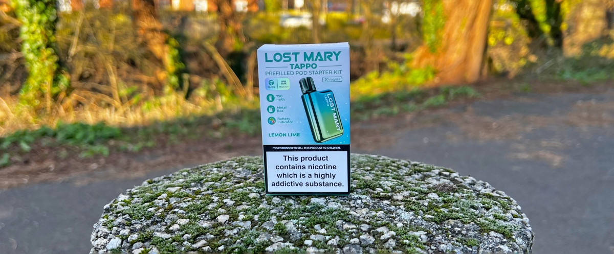 Lost Mary Tappo Pre Filled Pod Kit boxed