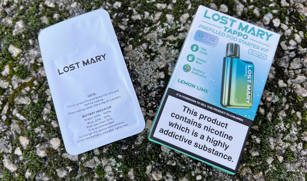 Lost Mary Tappo Pre Filled Pod Kit instructions