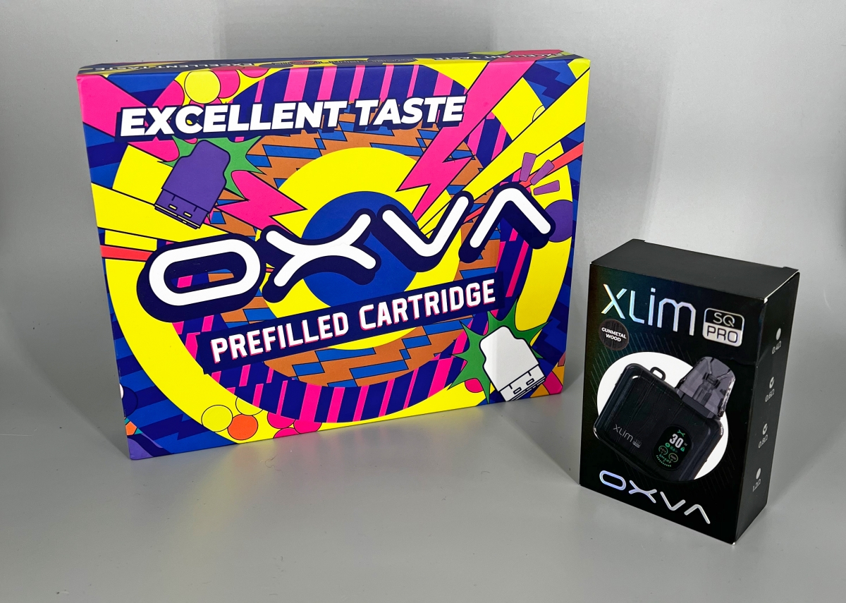 OXVA XLIM SQ Pro with flavour pods