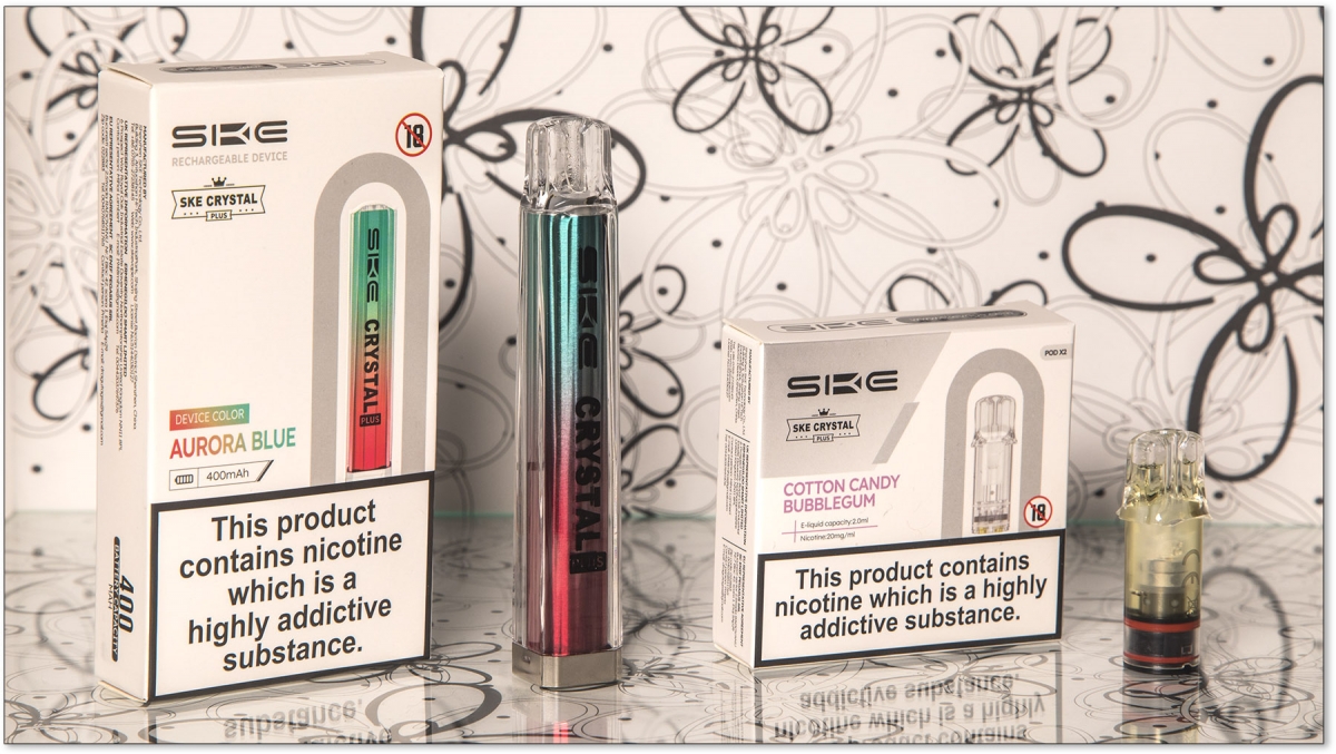 SKE Crystal PLUS and Flavoured Pods all you need