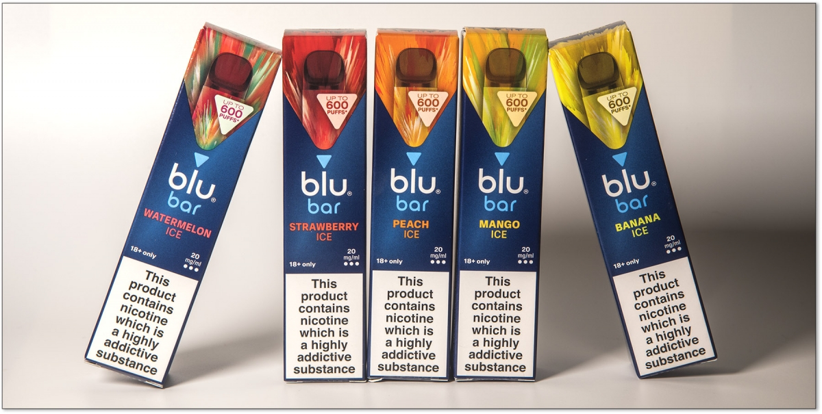 Blu Bar Disposables taster selection
