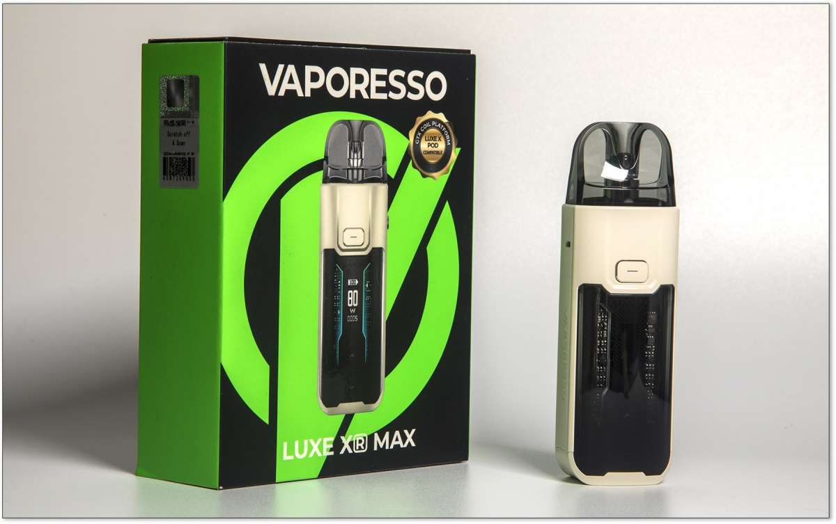 Vaporesso LUXE XR Max Kit first look