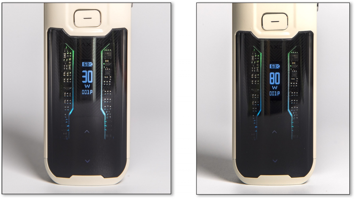 Vaporesso LUXE XR Max Kit screen