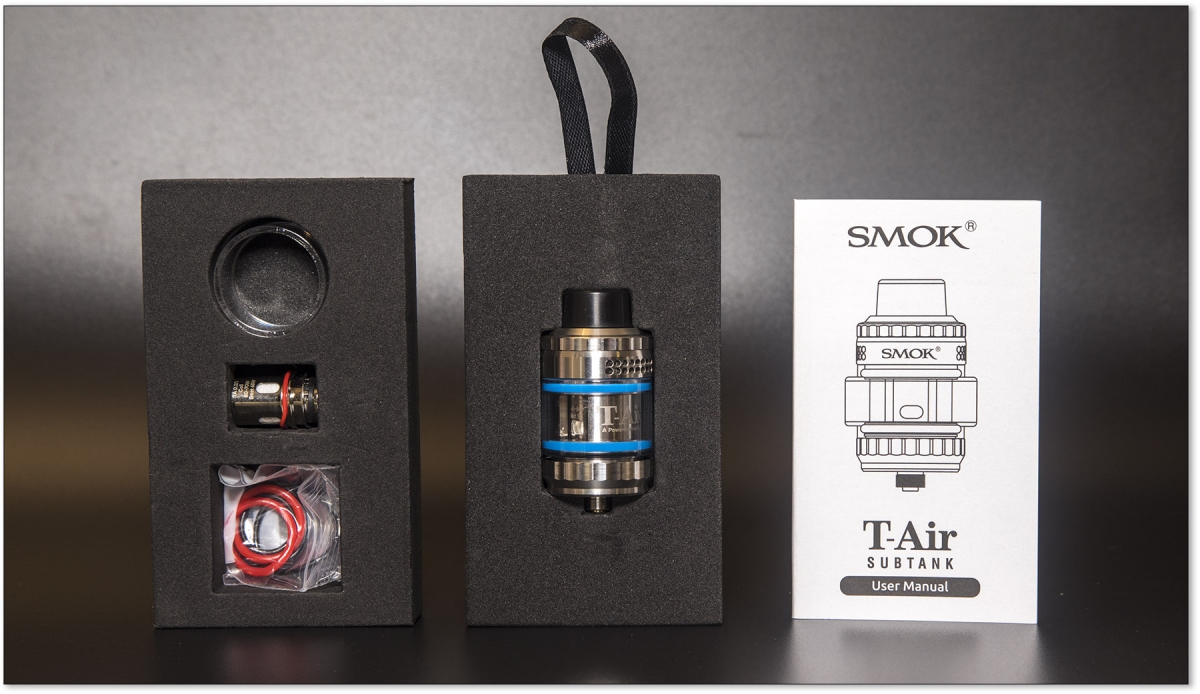 SMOK T-Air Subtank unboxed