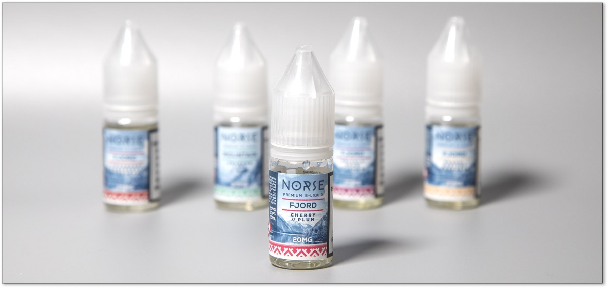 Norse Fjord Nic Salts 10ml Cherry & Plum