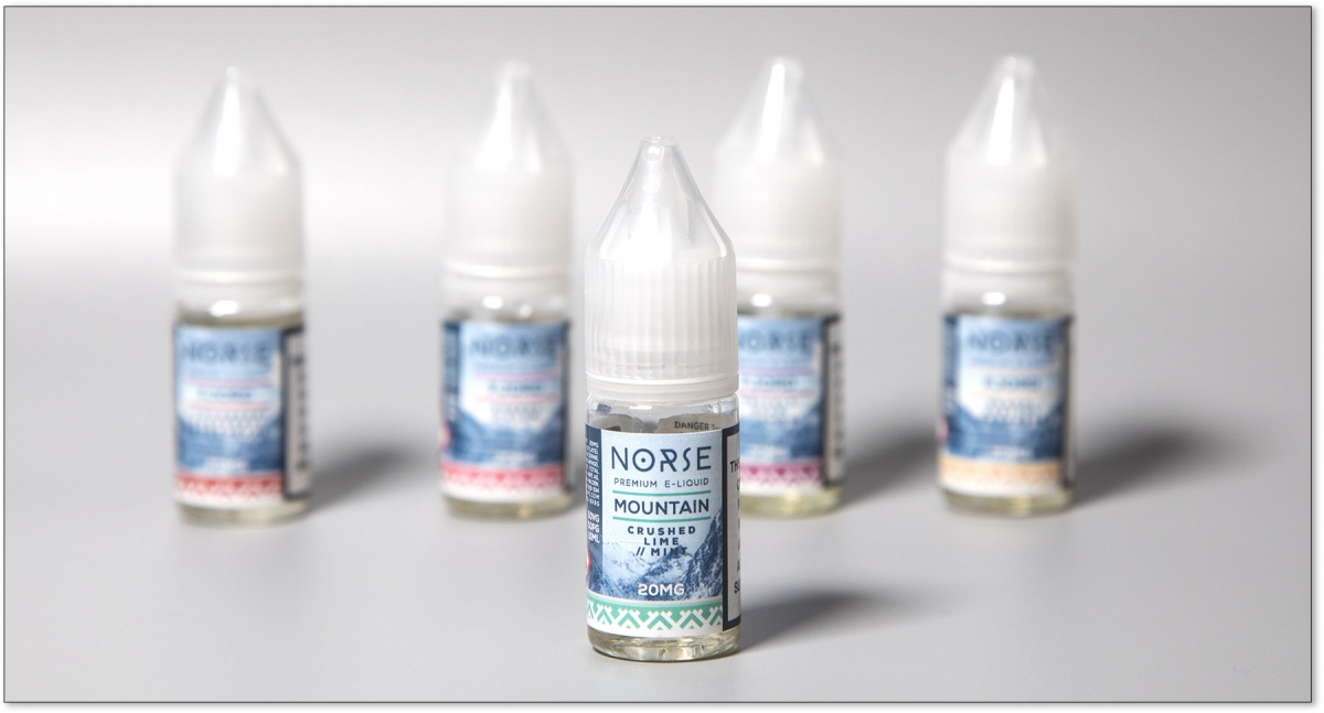 Norse Fjord Nic Salts 10ml Crushed Lime & Mint