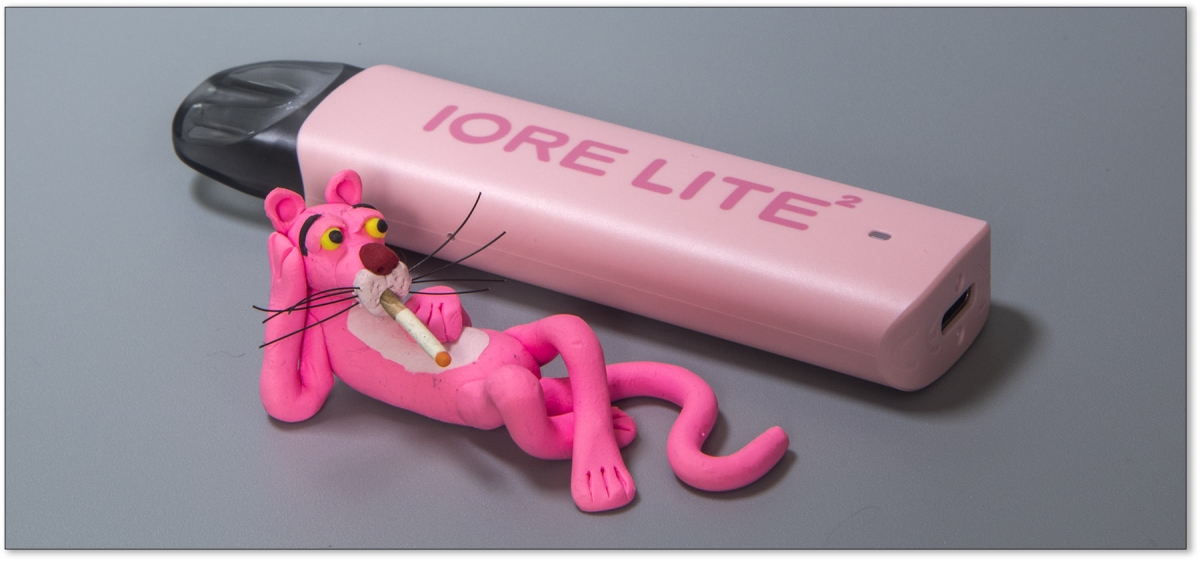 Eleaf IORE Lite 2 Pod Kit rinky-dink pink