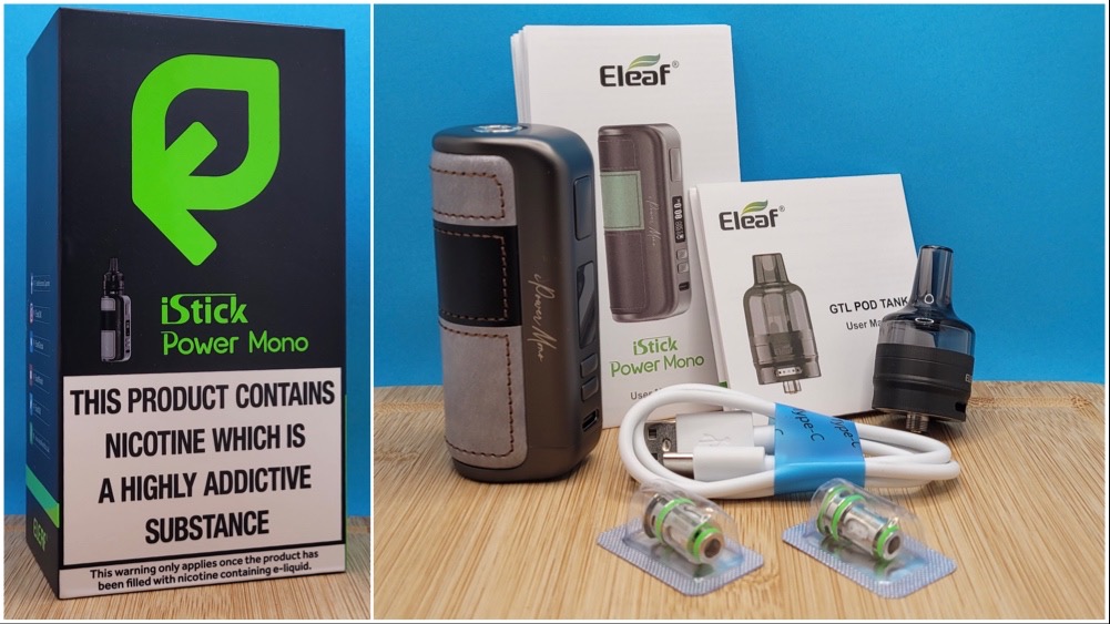 Eleaf iStick Power Mono kit unboxing
