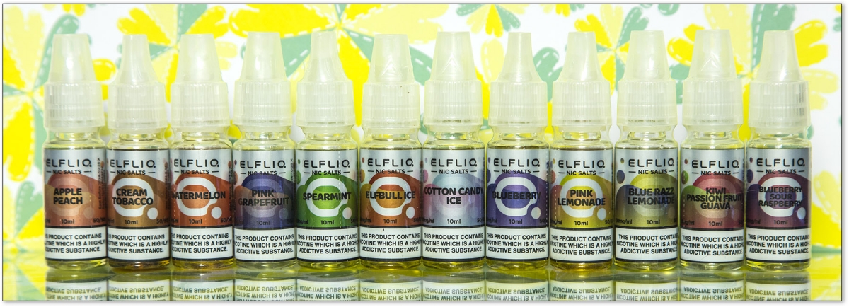 ELFLIQ Nic Salts range