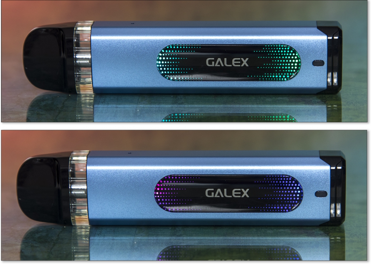 Freemax Galex Pod Kit light show