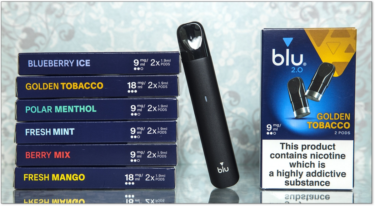 Blu 2.0 Pod flavours