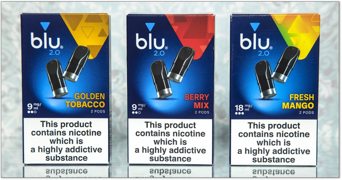 Blu 2.0 Pod fruity (and tobacco)