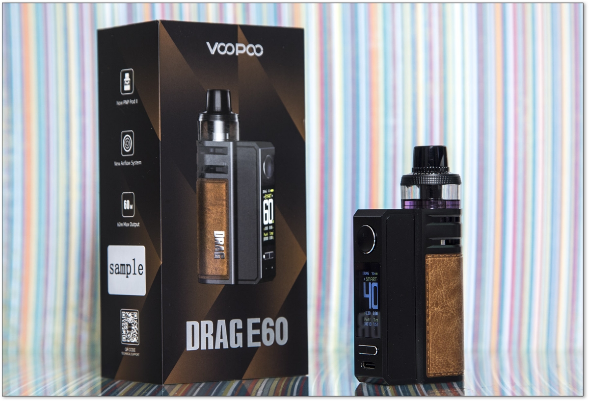 VooPoo DRAG E60 PodMod Kit first look