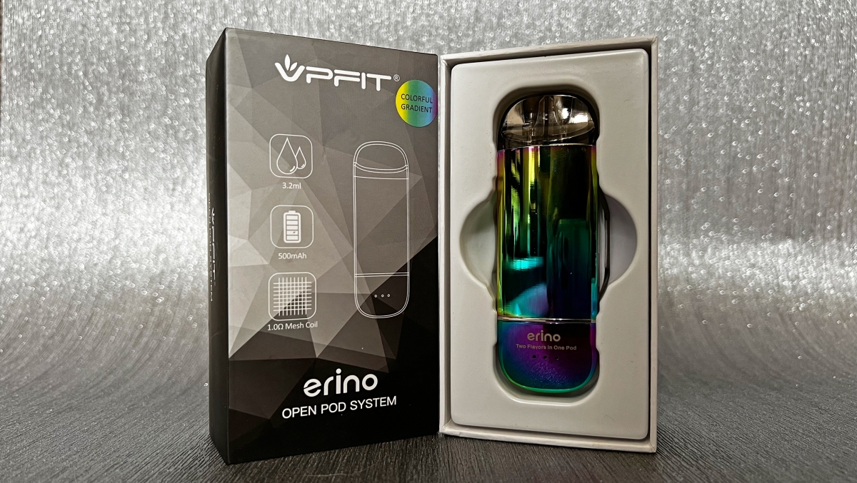 VPFIT Erino Dual Flavour Pod kit unboxing