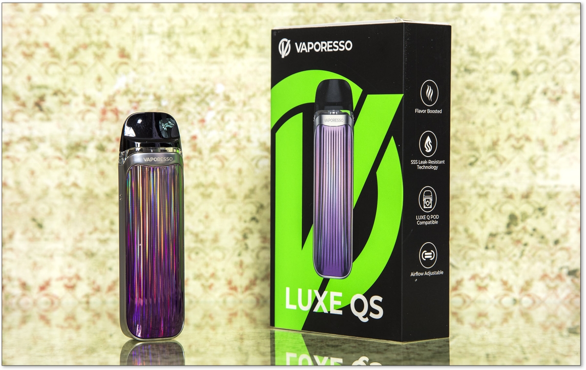 Vaporesso LUXE QS Pod Kit first look