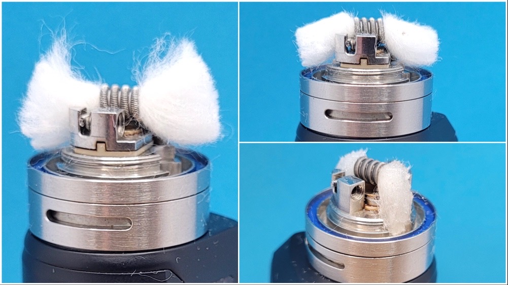 Wotofo Serpent Mini wicking