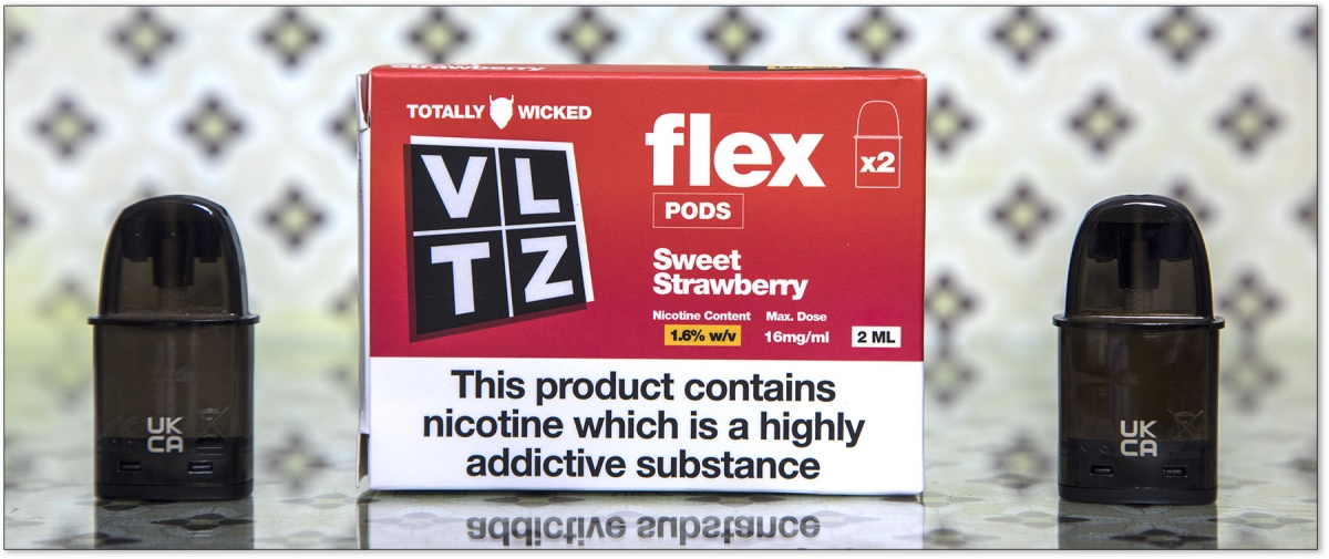 VLTZ Flex Closed Pod System Sweet Strawberry
