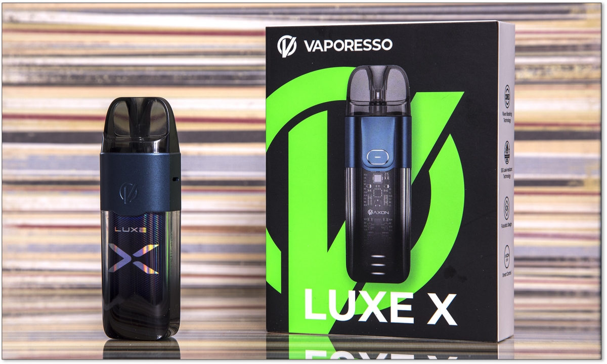 Vaporesso Luxe X Pod boxed