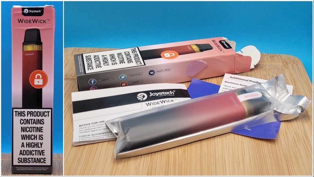 Joyetech Widewick Kit packaging