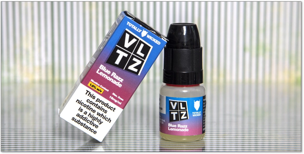Totally Wicked VLTX 10ml E-liquid Range Blue Razz Lemonade