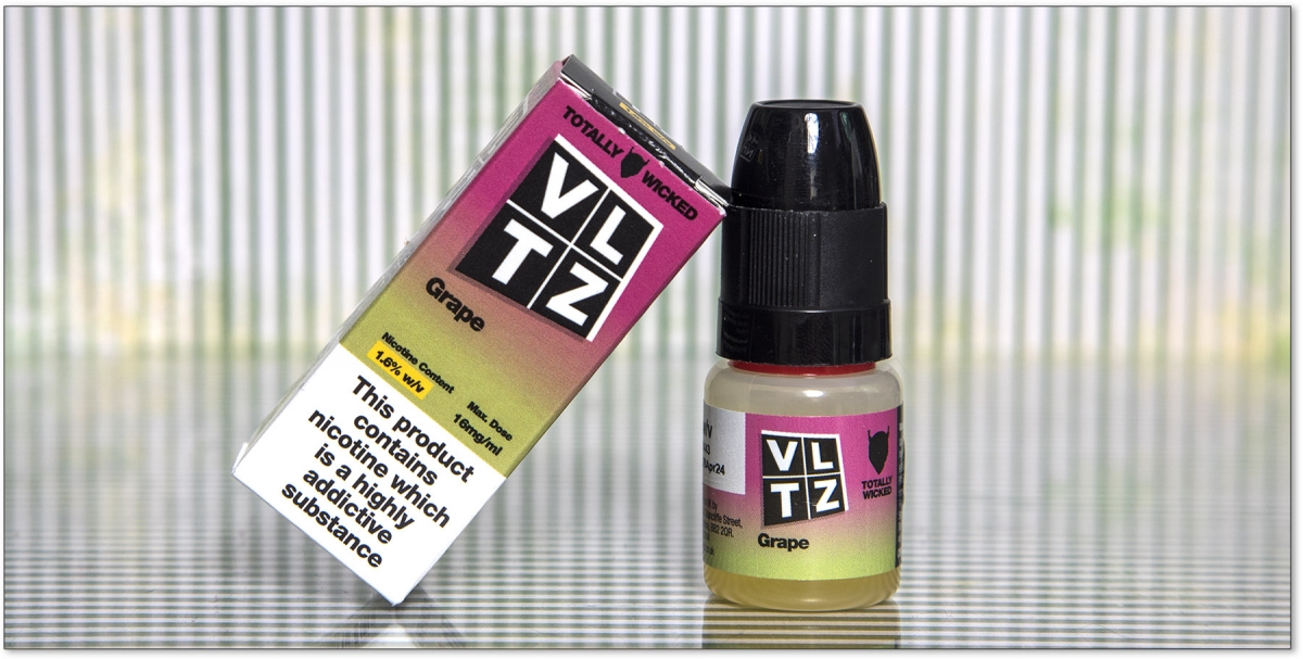 Totally Wicked VLTX 10ml E-liquid Range Grape