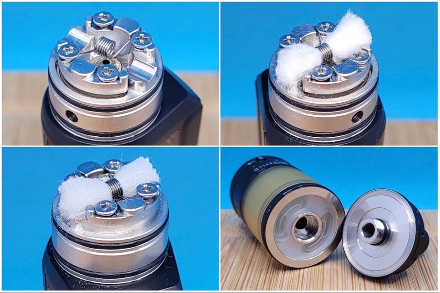 Vapefly Alberich MTL RTA build and wicking