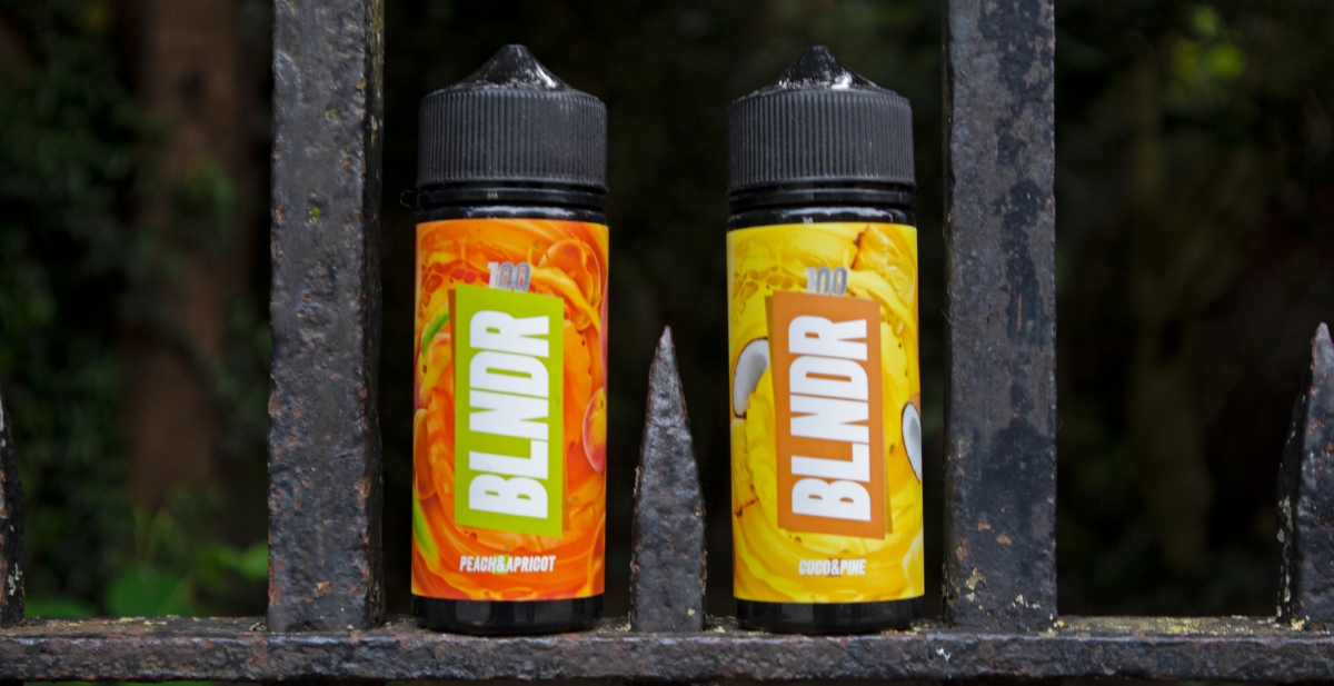 BLNDR by Dispergo Vaping Peach&Apricot and Coco&Pine