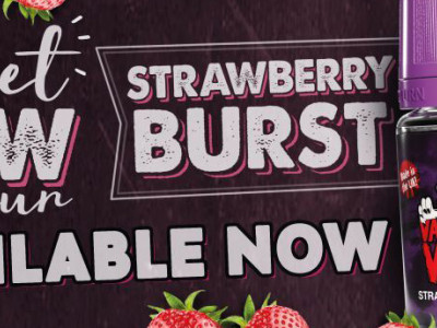 Strawberry Burst E-Liquid by Vampire Vape Image
