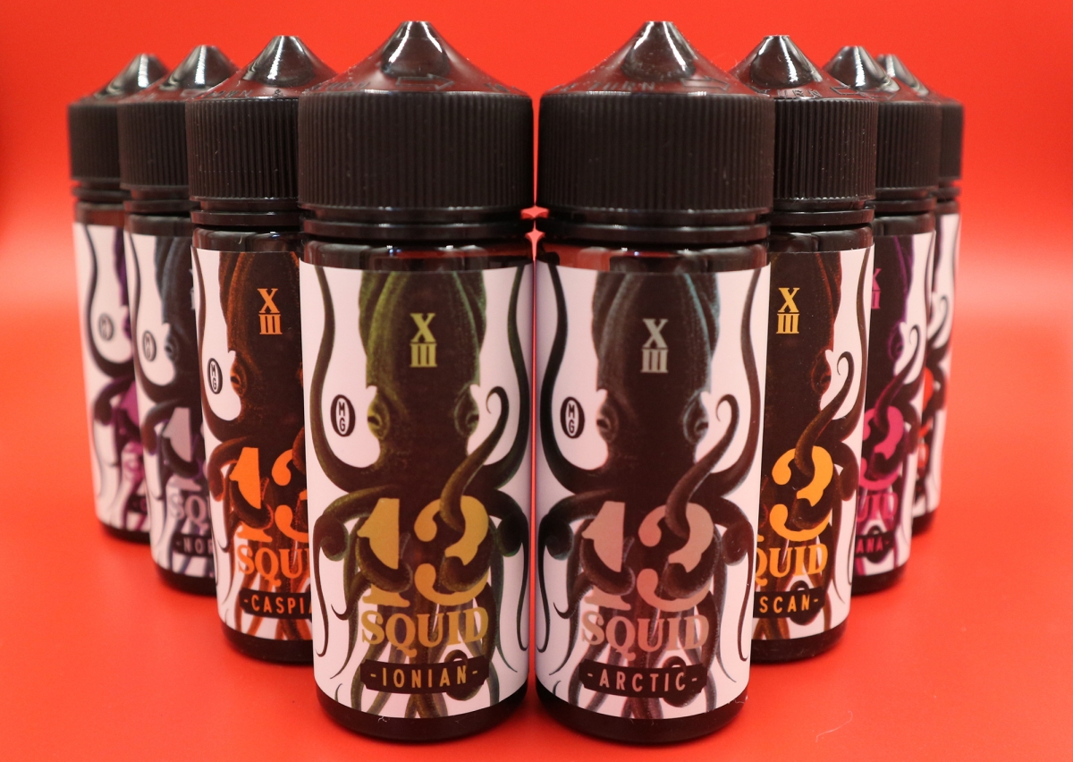 13 Squid by Dispergo Vaping full flavours