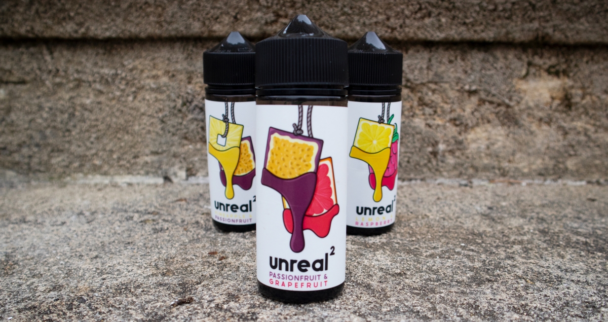 Unreal2 by Dispergo Vaping Passionfruit and Grapefruit