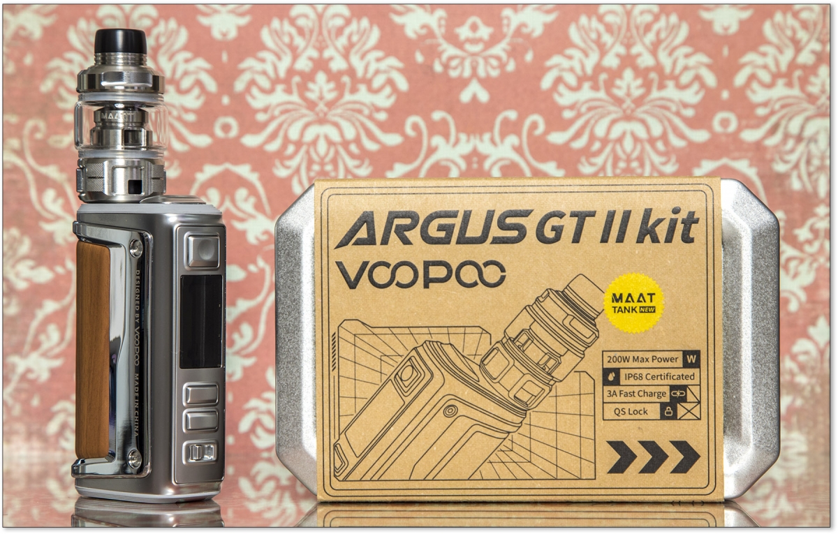 VooPoo Argus GT II Kit tinned