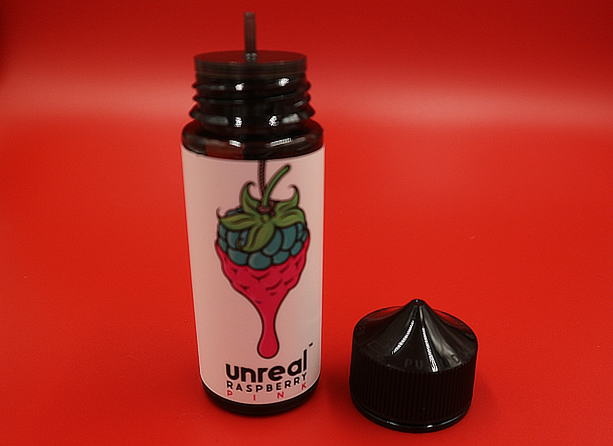 Unreal Raspberry Pink by Dispergo Vaping bottle top