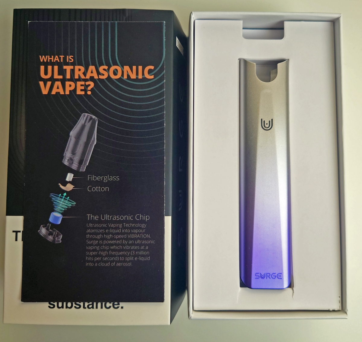 Surge Ultrasonic Pod Kit unboxing