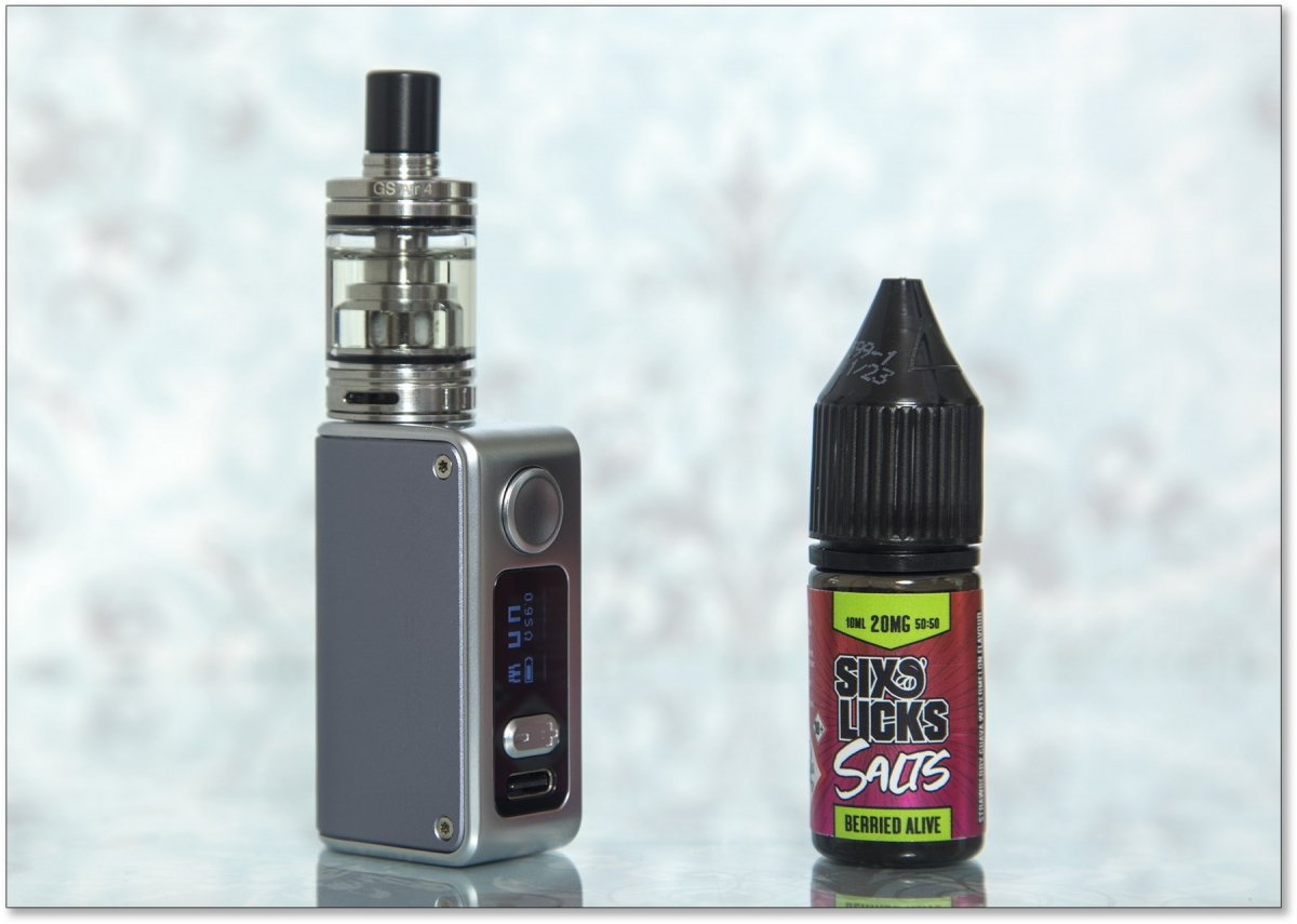 Mini iStick 2 Kit with Eleaf GS Air 4 Atomizer with salts