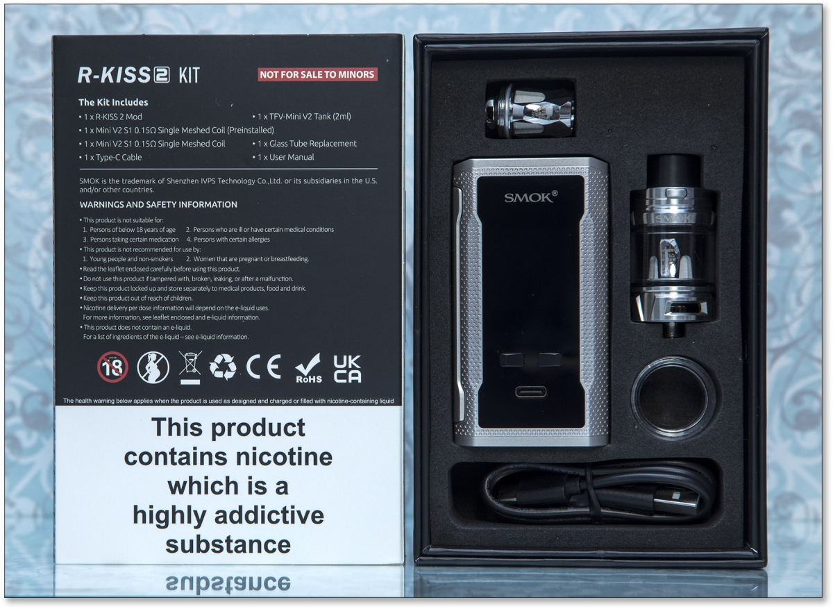 Smok R-KISS 2 and TFV Baby V2 Kit unboxing