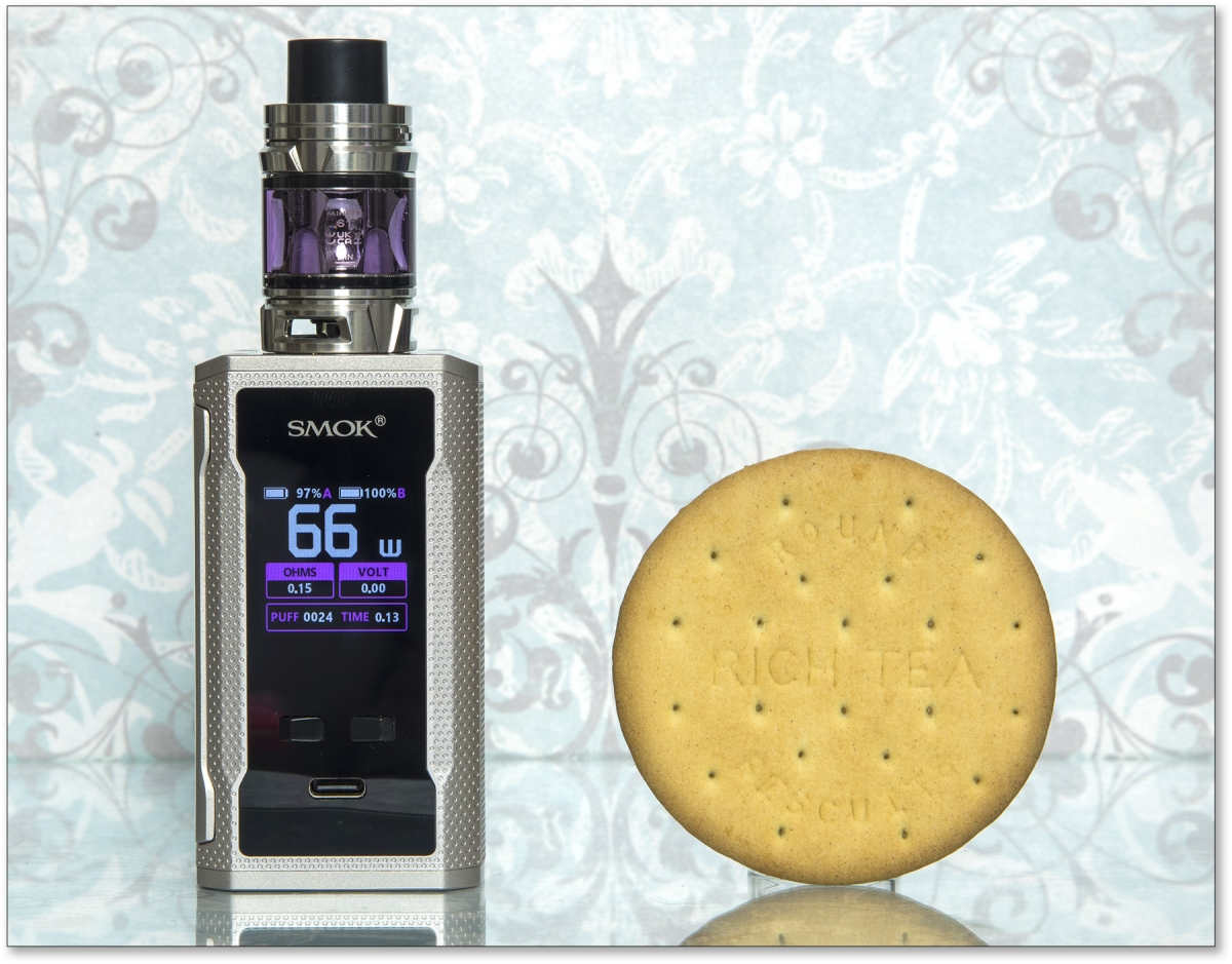 Smok R-KISS 2 and TFV Baby V2 Kit, it aint no jammy dodger
