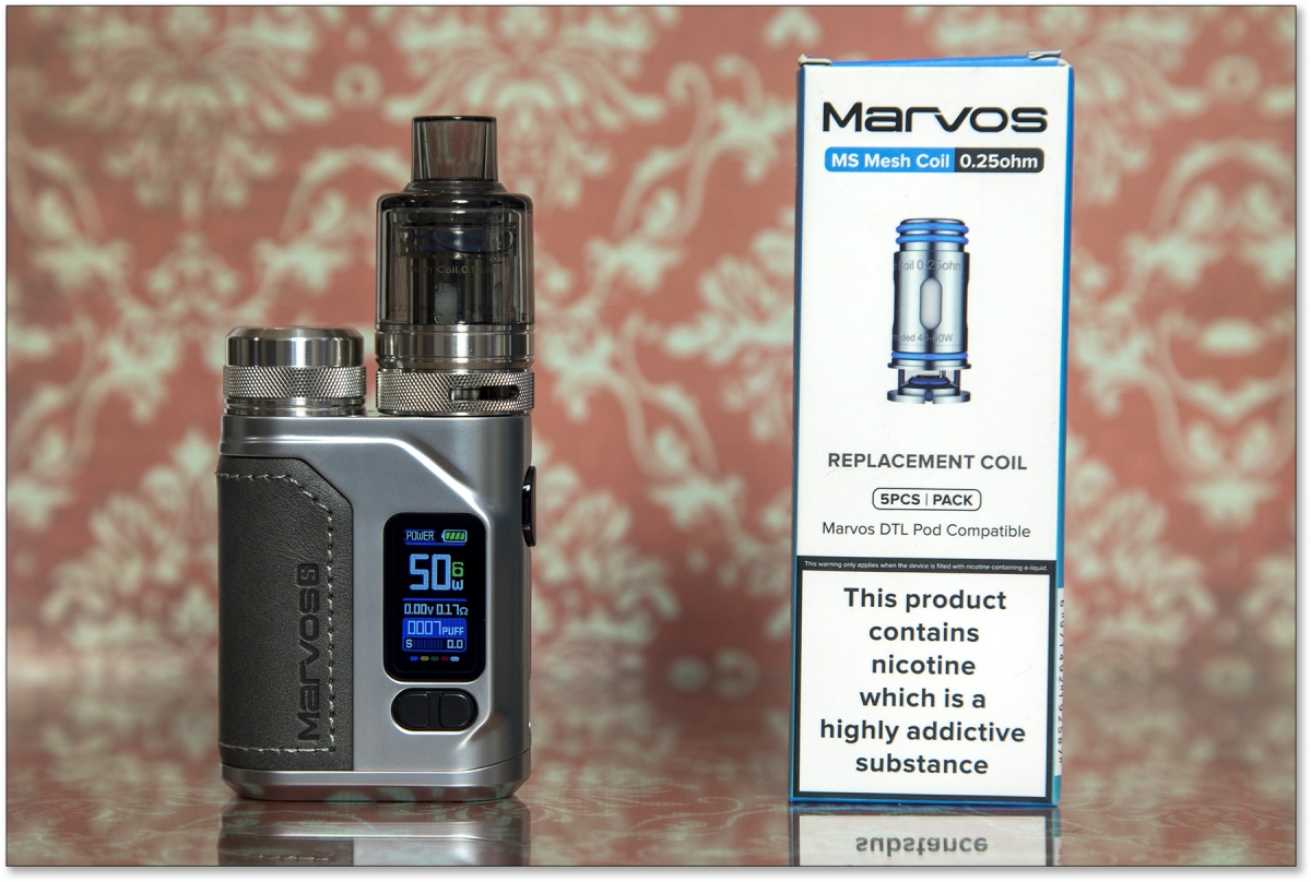 Freemax Marvos S Kit with box of coils