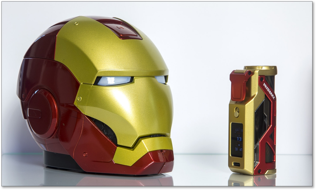 Wismec REULEAUX RX G Mod iron man colour match