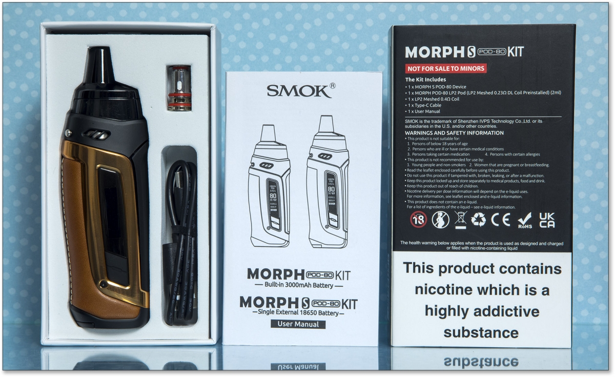 Smok Morph S Pod-80 unboxing