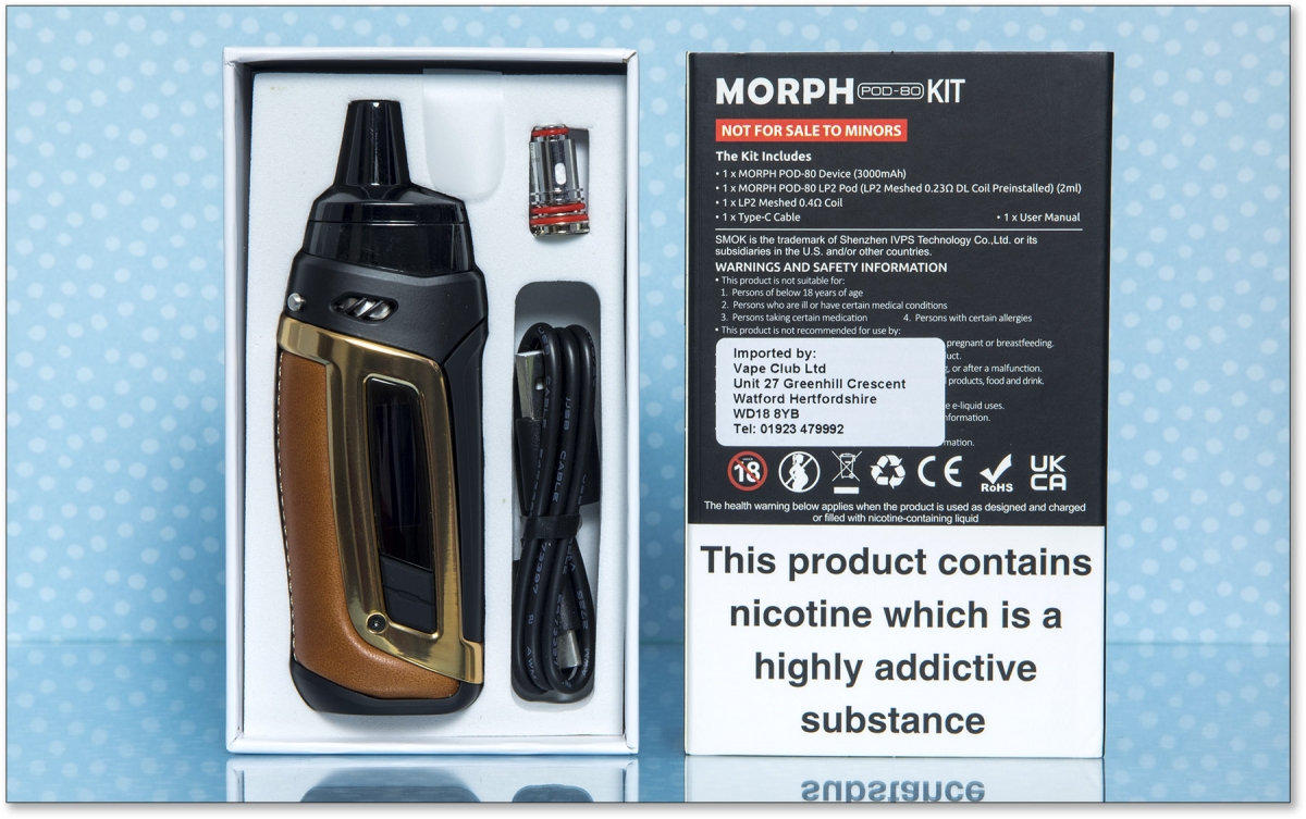 Smok Morph Pod-80 Vape Kit unboxing