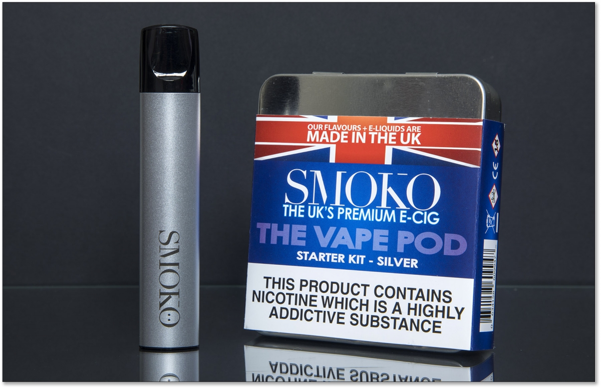 SMOKO Vape Pod Starter Kit tin