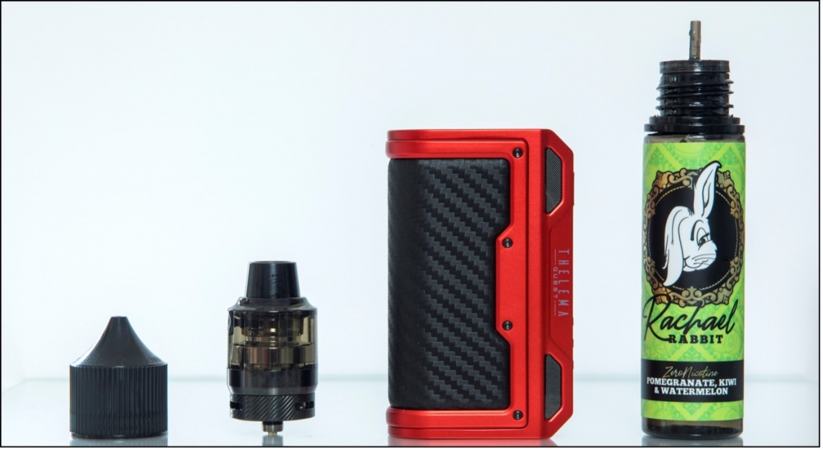 Lost Vape Thelema Quest & UB Pro 200W Kit (Solid Version) with rachael rabbit