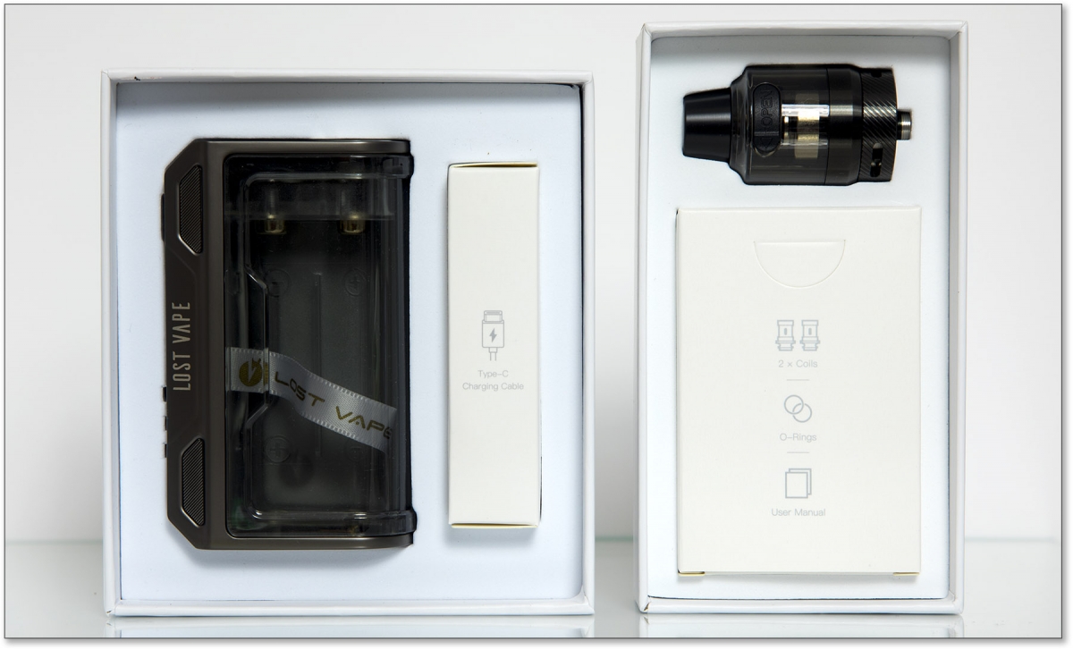 Lost Vape Thelema Quest & UB Pro 200W Kit unboxing