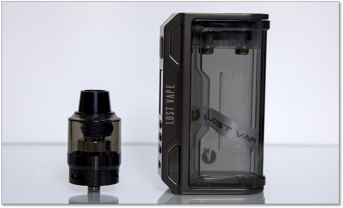 Lost Vape Thelema Quest & UB Pro 200W Kit clear