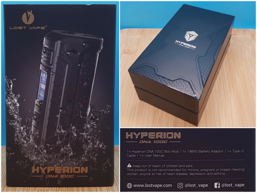 Lost Vape Hyperion packaging